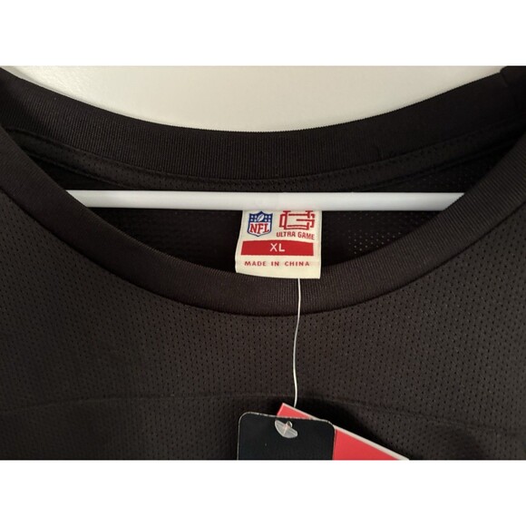 NFL Womens Raiders Jersey Team Apparel Short Sleeve Scoop Neck Size XL - Picture 2 of 7